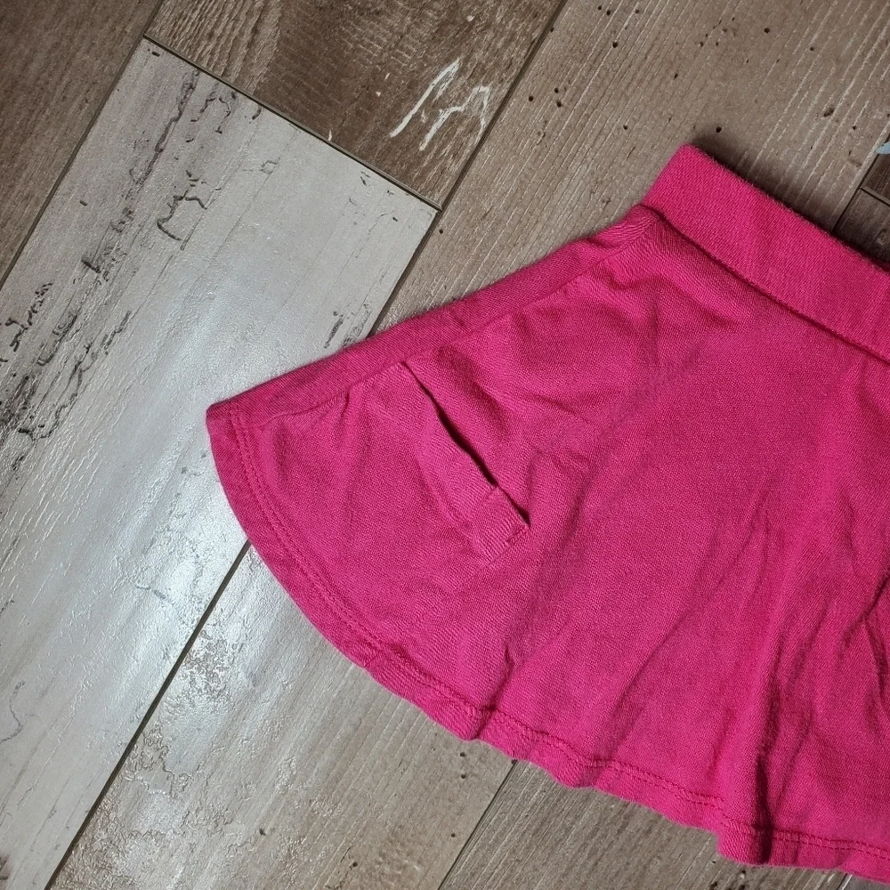 Old Navy Barbie Pink Size 18-24m Baby Toddler Girl Pull-on Cotton Skort NWOT